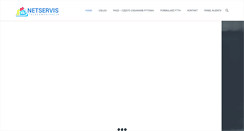 Desktop Screenshot of netservis.com.pl
