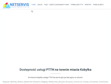 Tablet Screenshot of netservis.com.pl